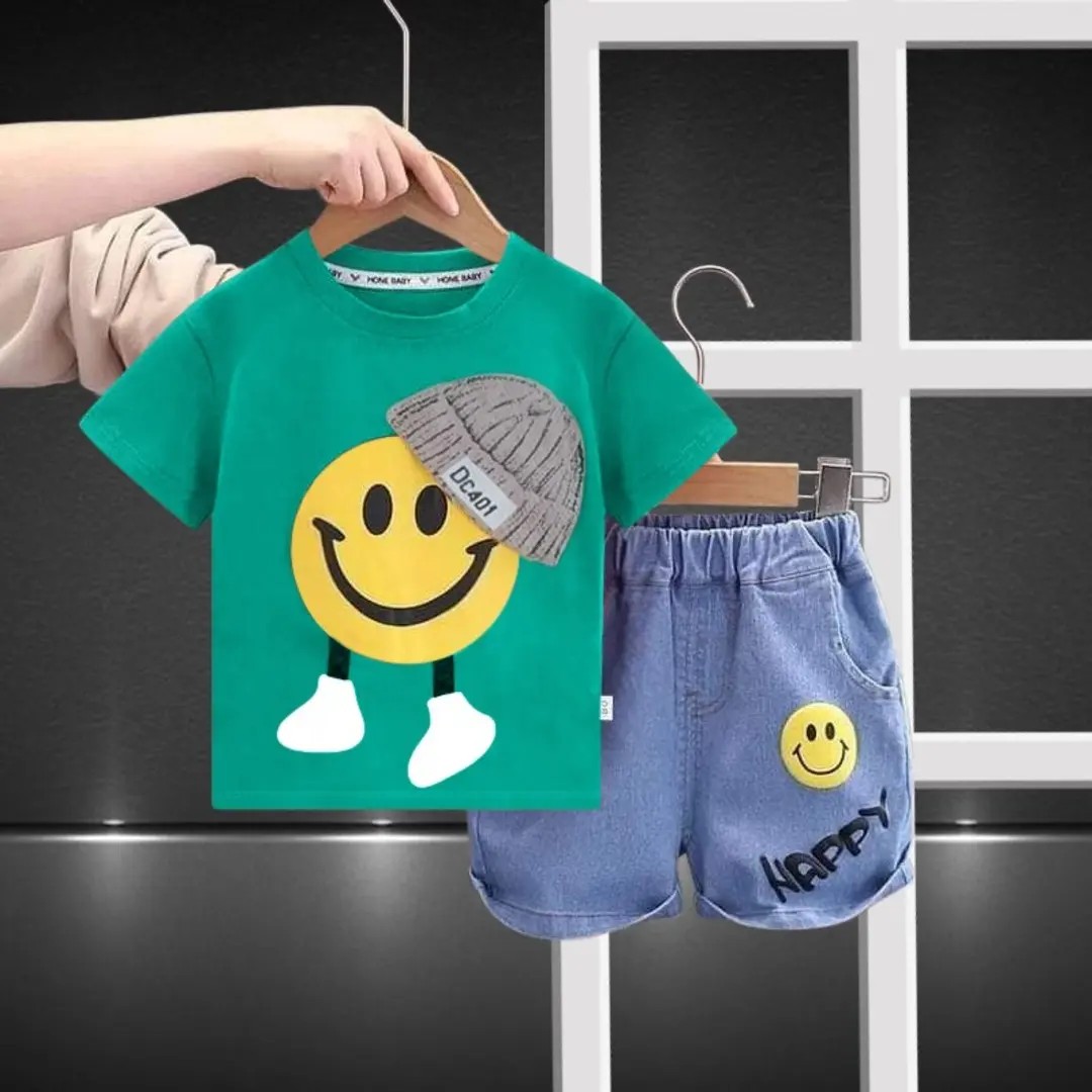 Premium T-Shirt Set Summer Collection for kid's (Only T-Shirt & Pant)