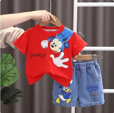 Casual T-shirt set For Kid's