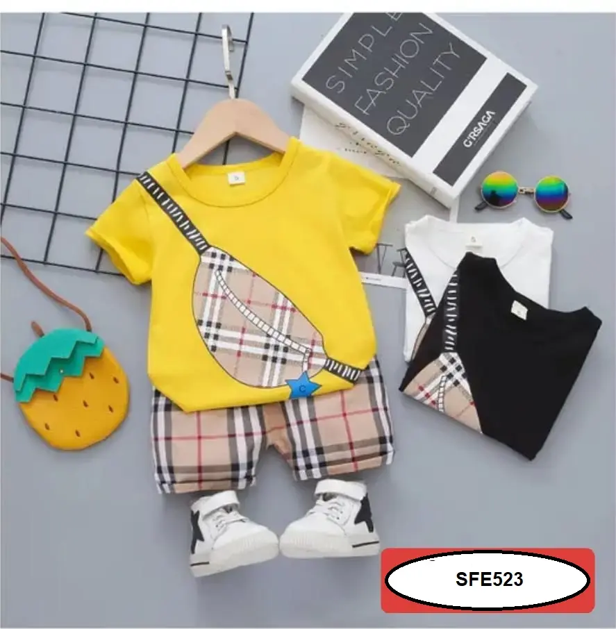 Eid collection Casual T-shirt set For Kid's