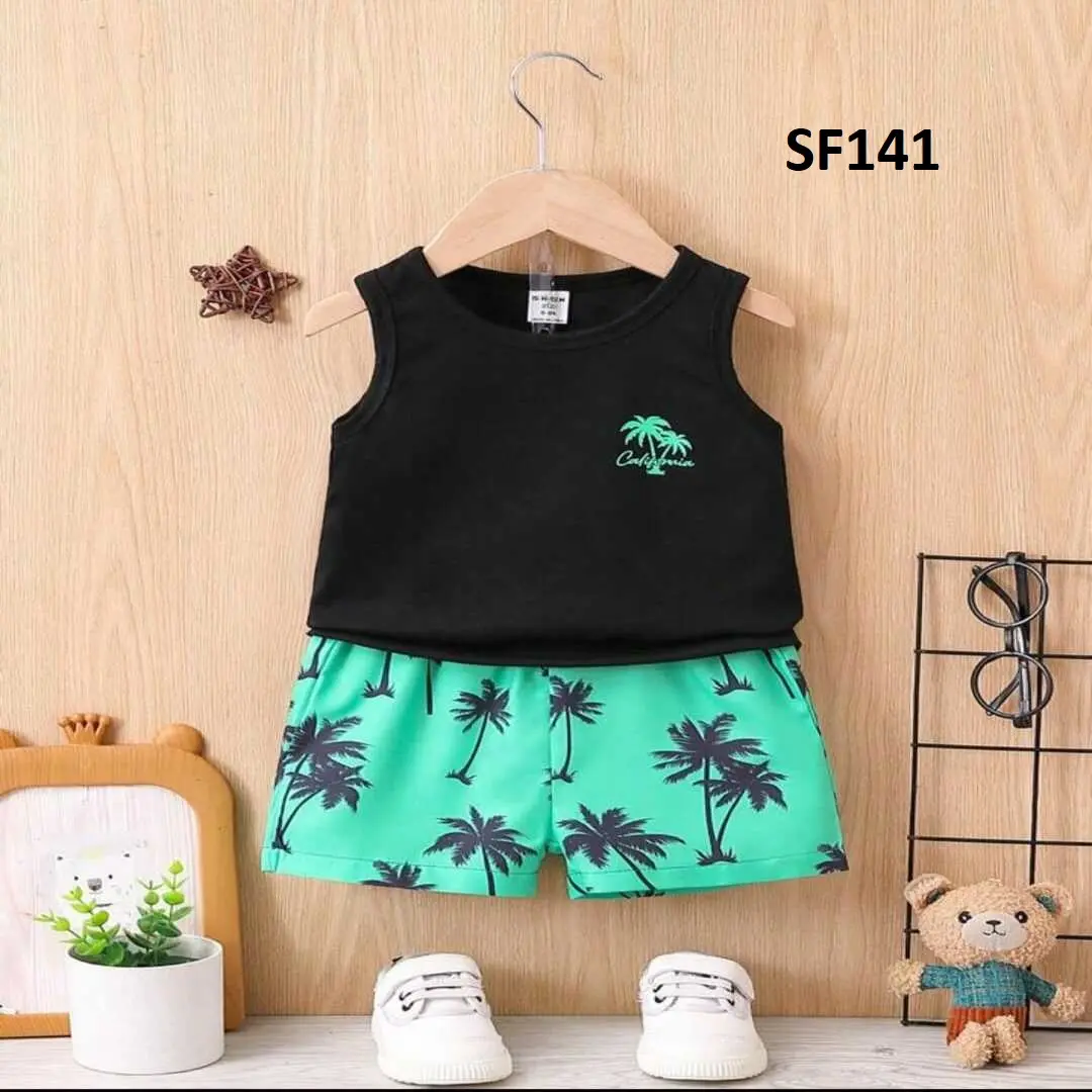 Selves Less Kids T-Shirt set/ for summer