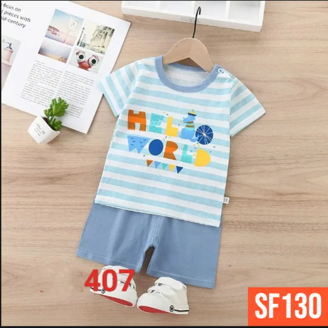 Half sleeves shirt set