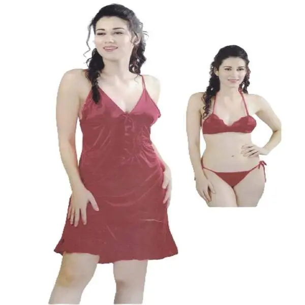 Night Dress For Women -3 part Exclusive, Fashionable, Stylish and Comfortable Night Dress
