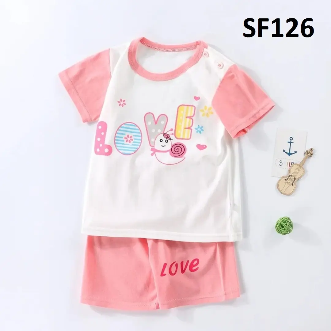 Half sleeves shirt set