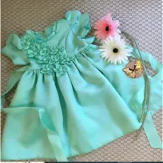 Premium Party Frock for Baby Girl/blend dress/occasions dress/Eid collection
