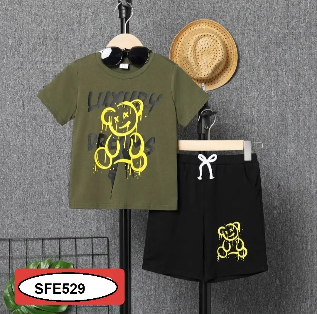 Eid collection /Casual T-shirt set For Kid's